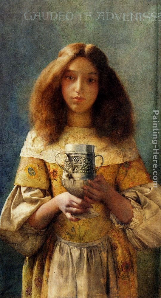 The Grace Cup painting - William John Wainwright The Grace Cup art painting